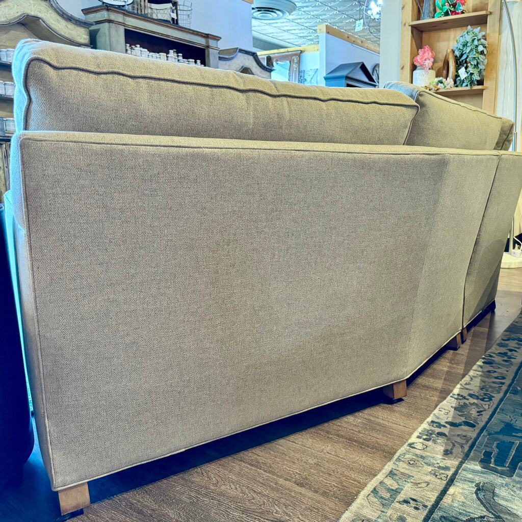 Orig. Price $4400 - Cornerstone 2 Piece Wedge Sofa with 4 Pillows