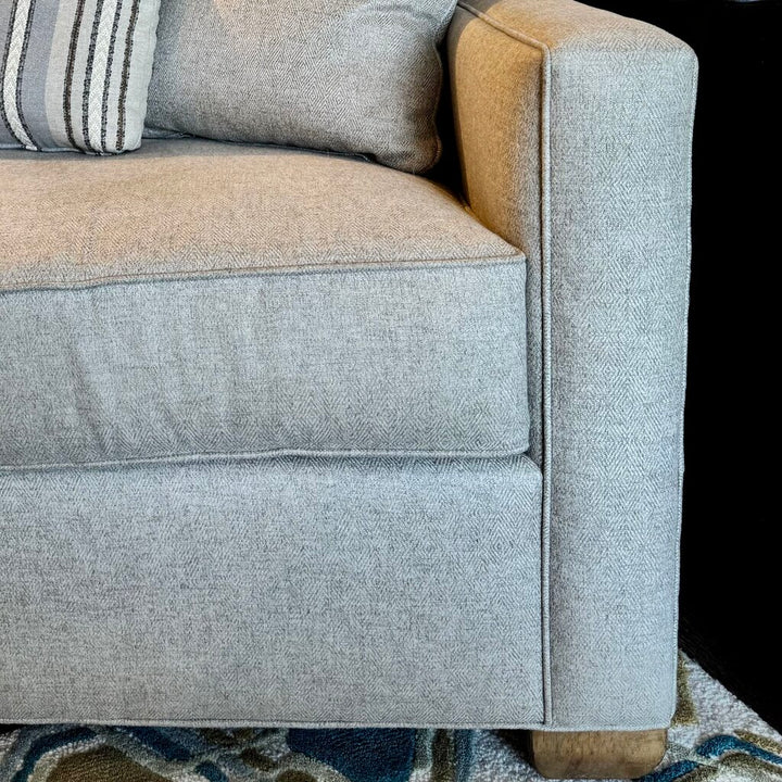 Orig. Price $4400 - Cornerstone 2 Piece Wedge Sofa with 4 Pillows