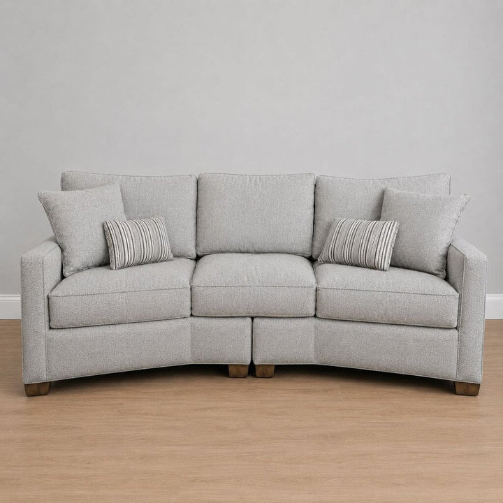Orig. Price $4400 - Cornerstone 2 Piece Wedge Sofa with 4 Pillows