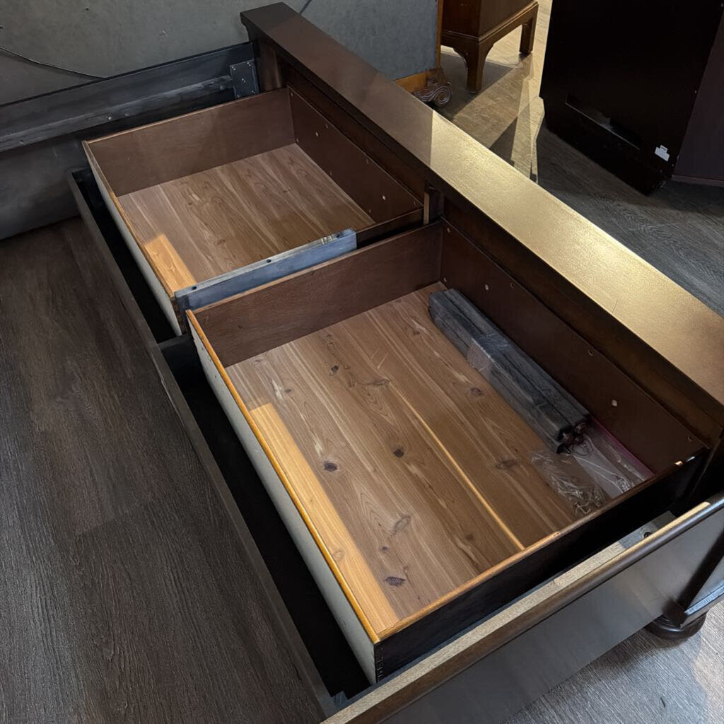 Orig Price $1400 - Grandview Storage Sleigh Bed