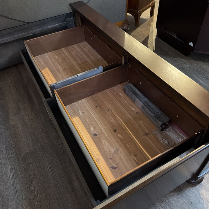 Orig Price $1400 - Grandview Storage Sleigh Bed