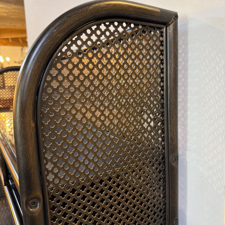 Orig Price $1200 - Industrial Mesh Writing Desk