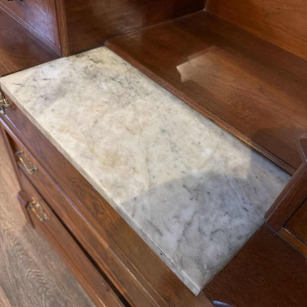 Victorian Vanity Dresser with Mirror