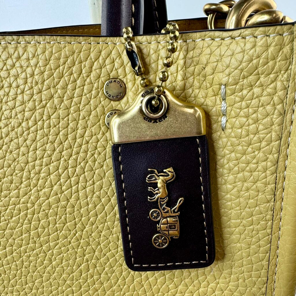 Leather Handbag - Colorblock Rogue 25