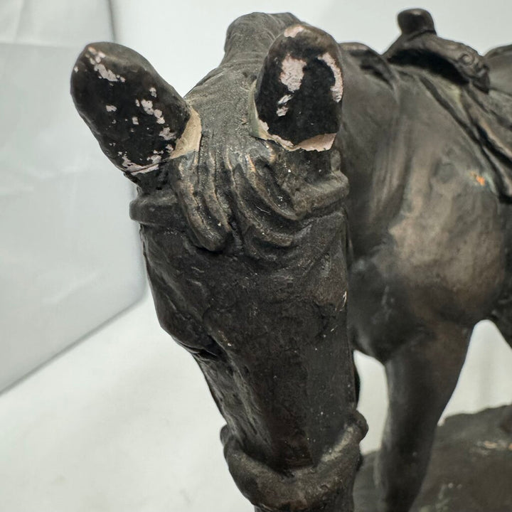 Cowboy & Horse Statue