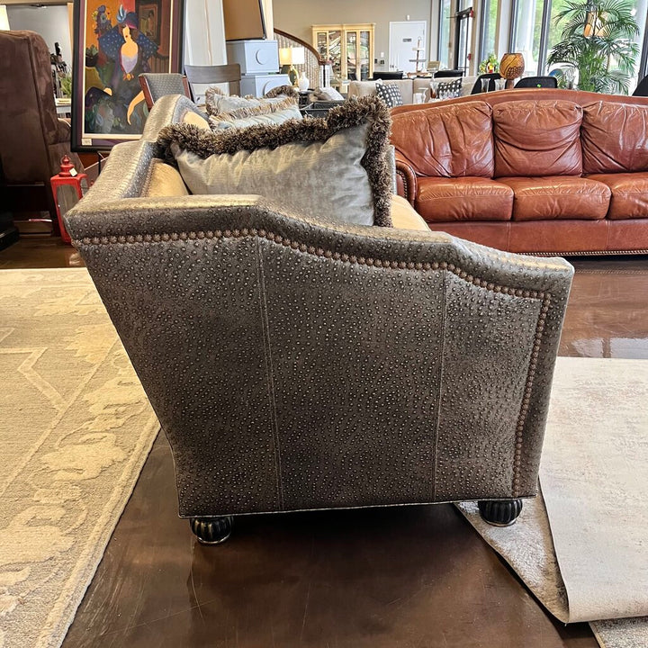 Orig Price $6000 - Sofa w/ Ottoman & Accent Pillows