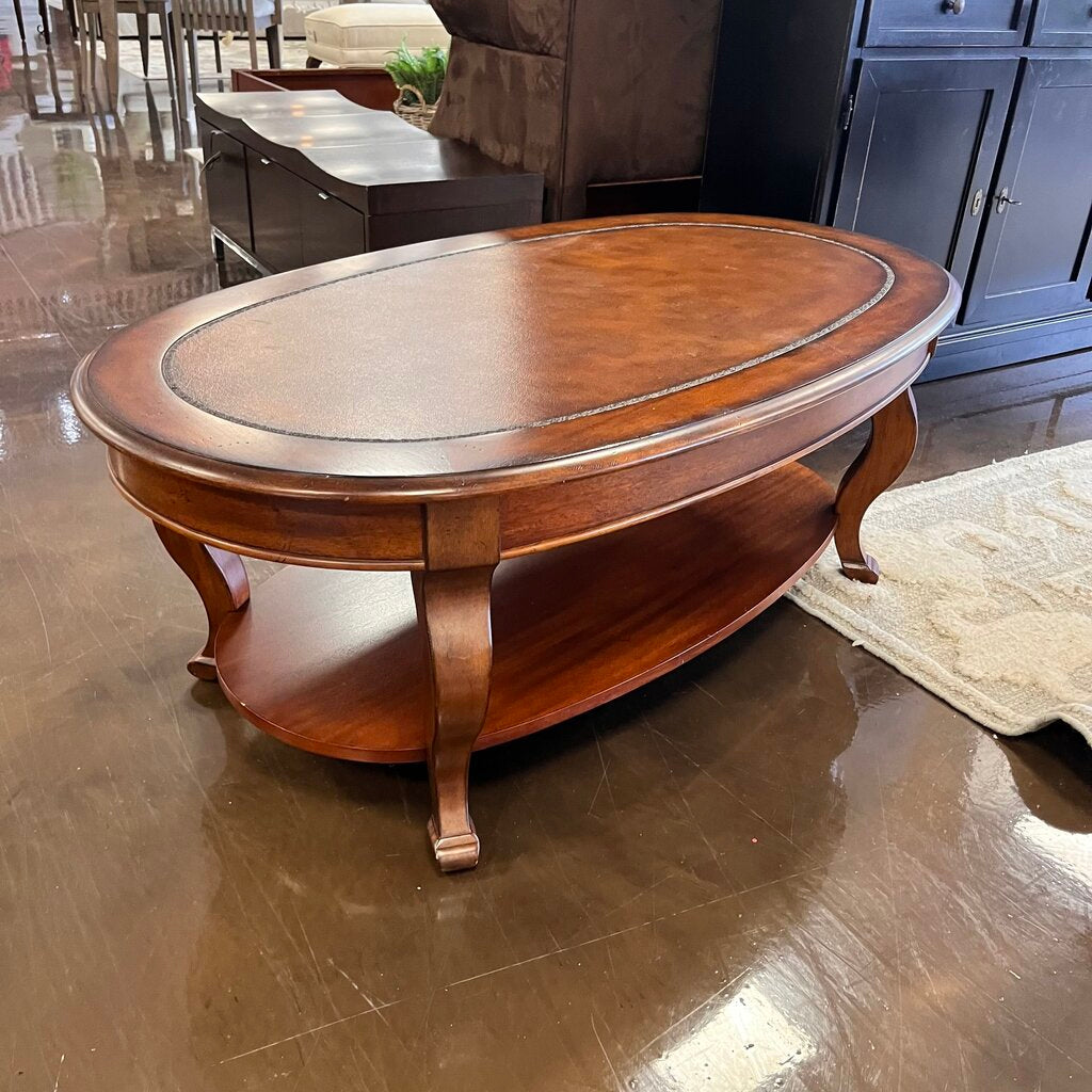 Orig Price $690 - Oval Cocktail Table