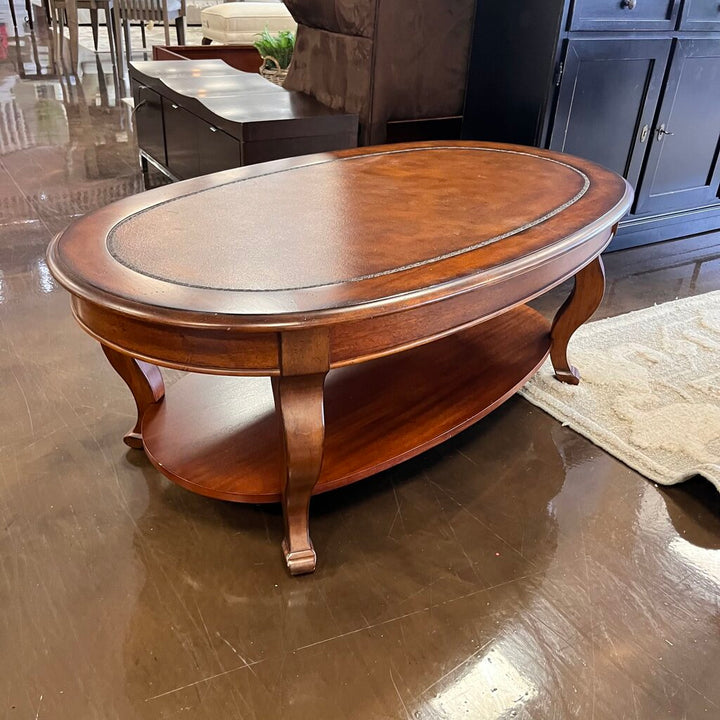 Orig Price $690 - Oval Cocktail Table