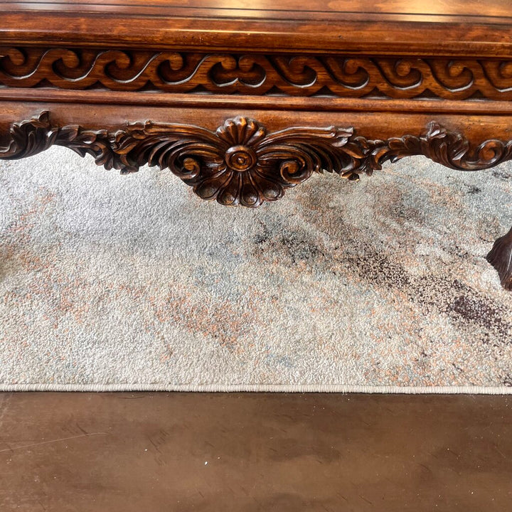 Orig Price $1500 - Cocktail Table w/ Glass Inlay
