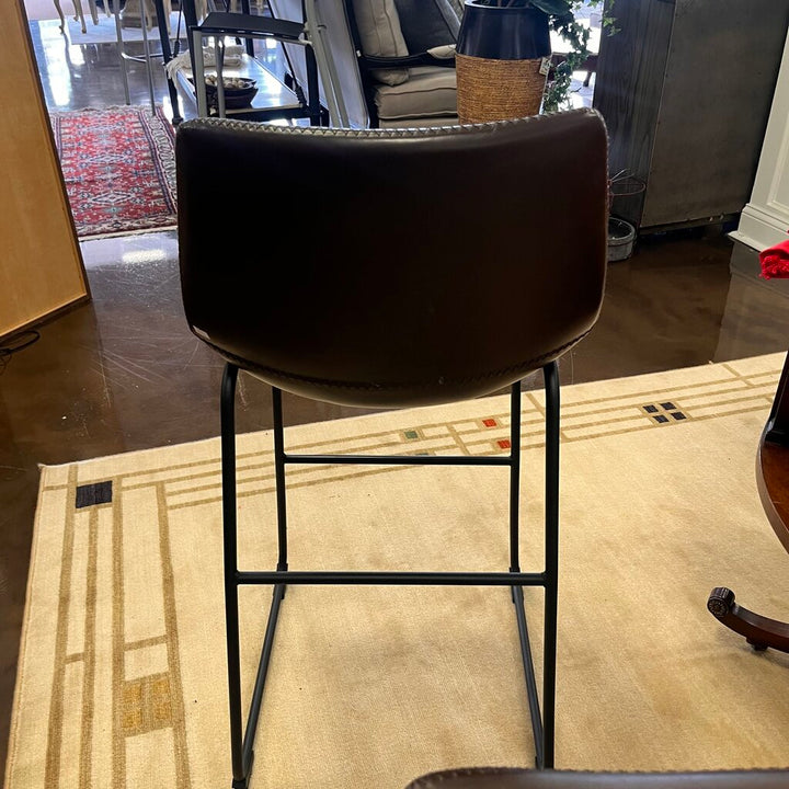 Orig Price $90 - Faux Leather Bar Stool
