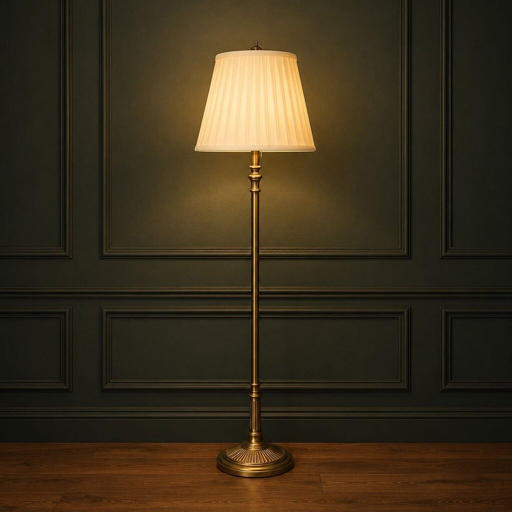 Brass Floor Lamp