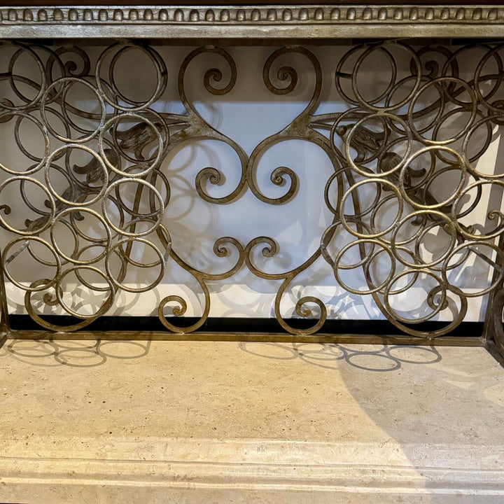 Orig. Price $1895 - Ornate Bakers Rack with Wine Storage