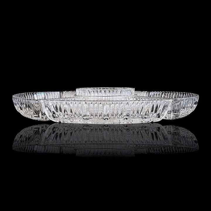 Set of 5 Cut Crystal Server Inserts - Box Available