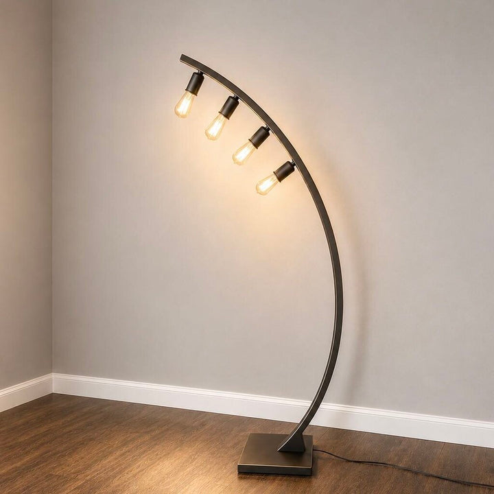 Orig. Price $500 - Industrial Arched Floor Lamp