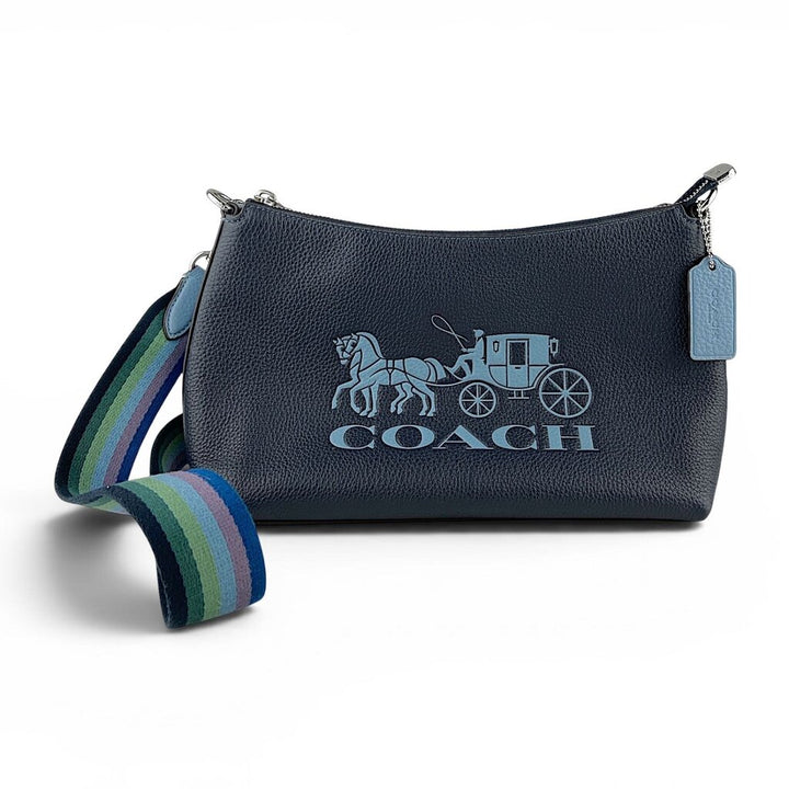 Pebble Leather Handbag - Clara