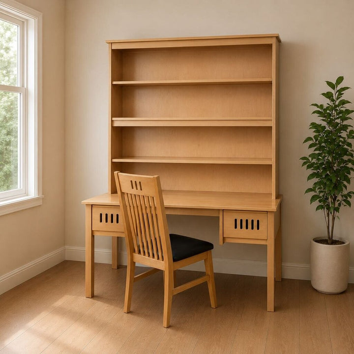 Desk with Hutch and Chair