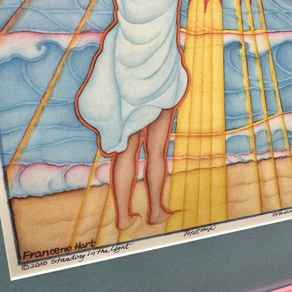 Orig. Price $500 - "Standing in the Light" Hand Signed/Numbered Giclee Print