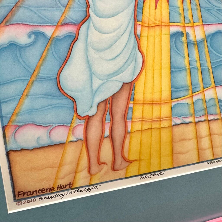 Orig. Price $500 - "Standing in the Light" Hand Signed/Numbered Giclee Print
