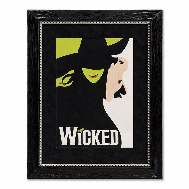 Orig. Price $650 - Custom Framed Original Wicked Program