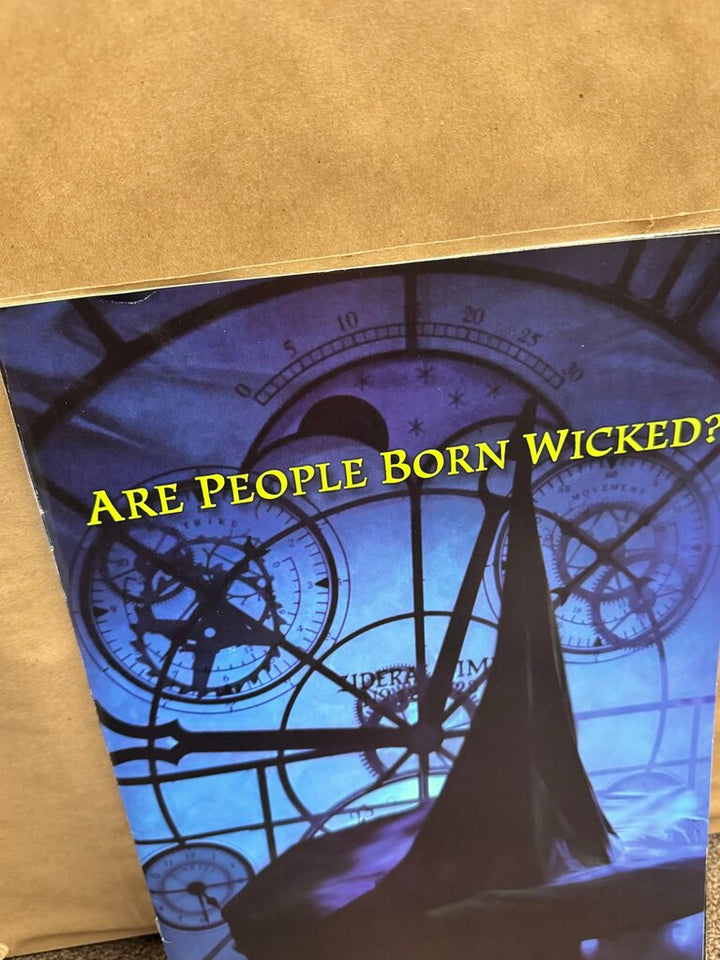 Orig. Price $650 - Custom Framed Original Wicked Program