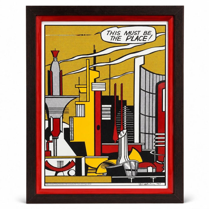 Orig. Price $800 - "This Must Be the Place" Custom Framed Print