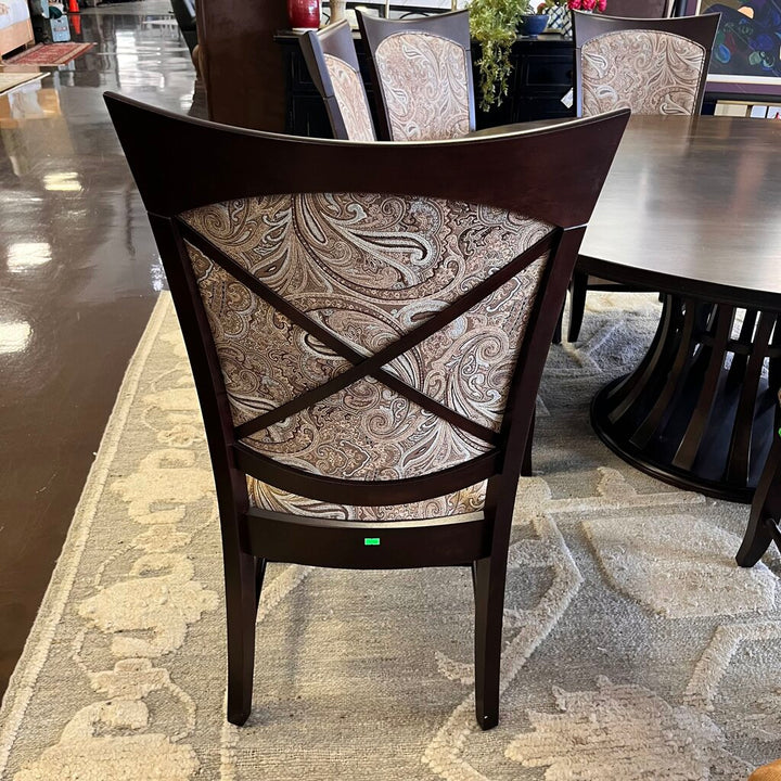 Round Dining Table W/ 8 Chairs