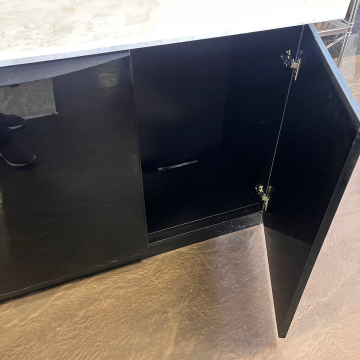 Modern Buffet w/ Marble Top