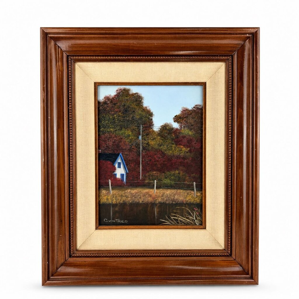 Original Oil - The Color of Autumn - by Von Trier
