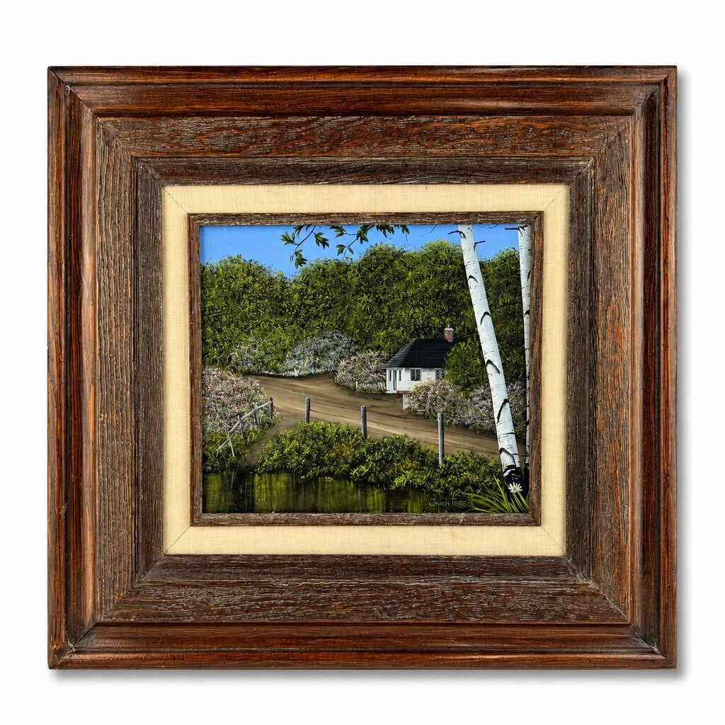 Original Oil - Country Home by Von Trier