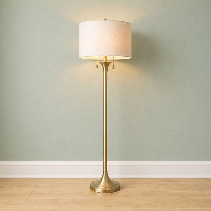 Floor Lamp Dual Light