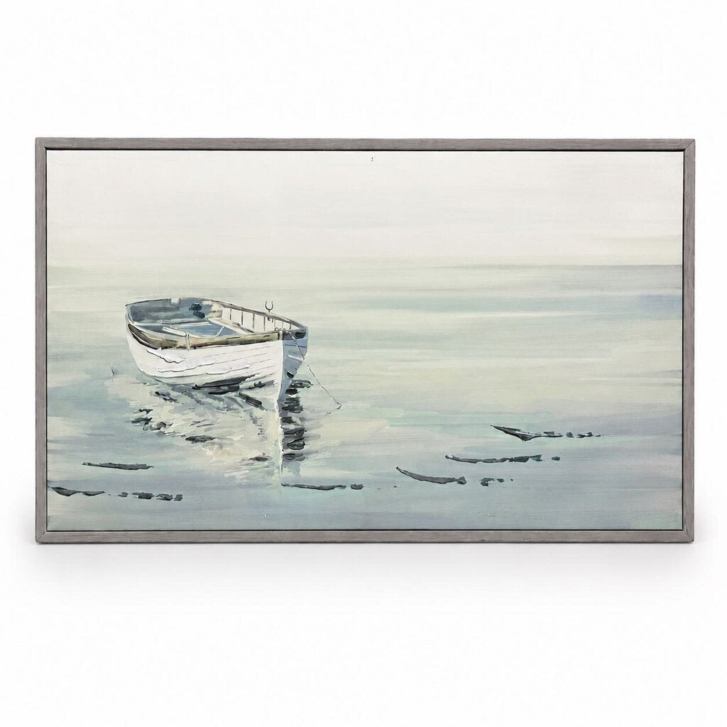 Boat Framed Canvas