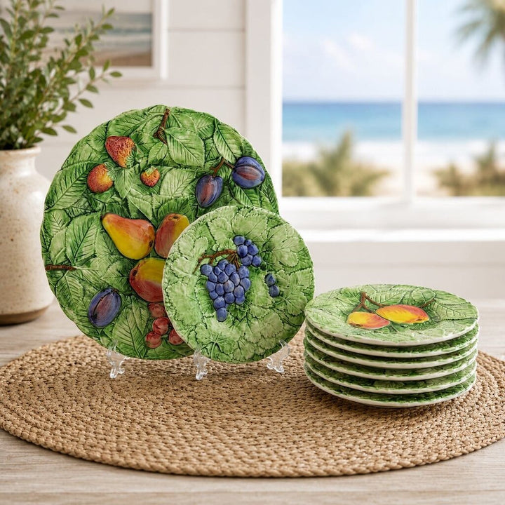 8 Piece Italian Luncheon Set - Fruit