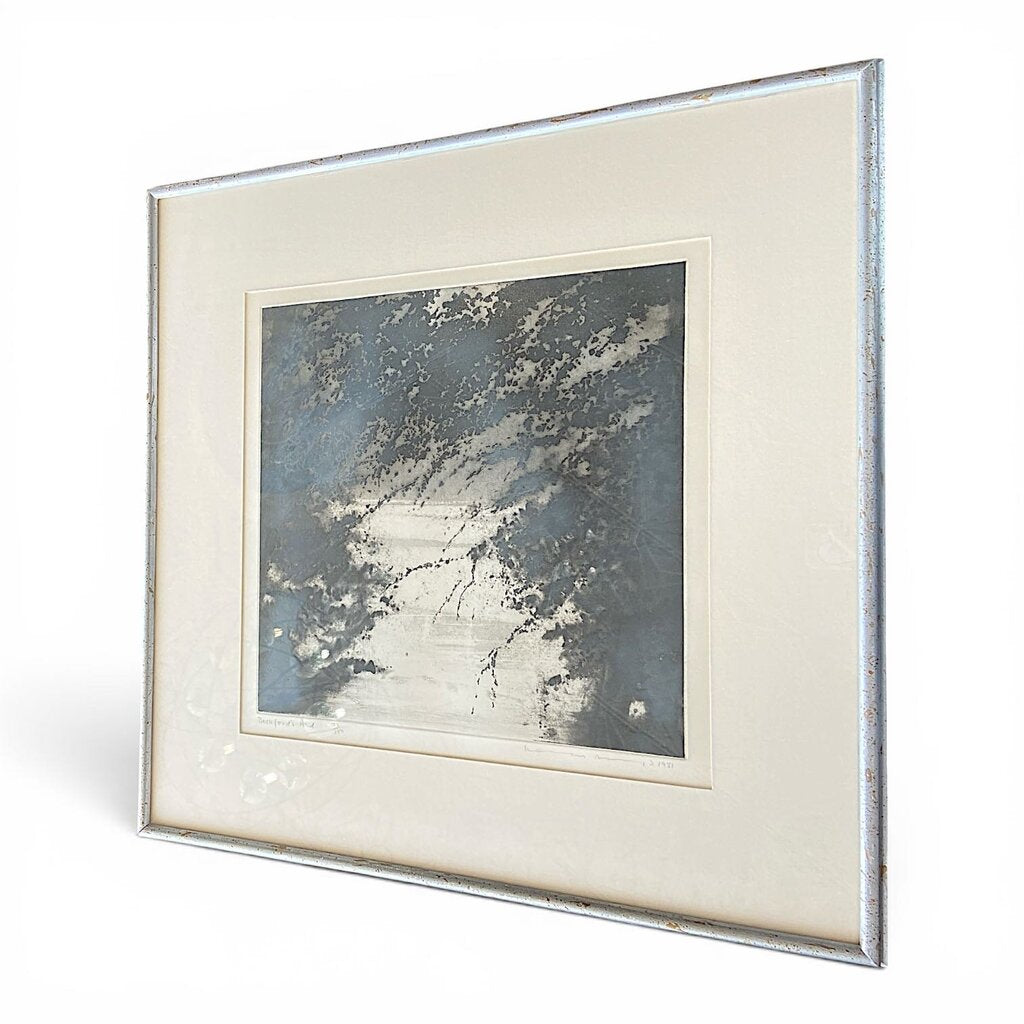 Etching Bekford Pond Print