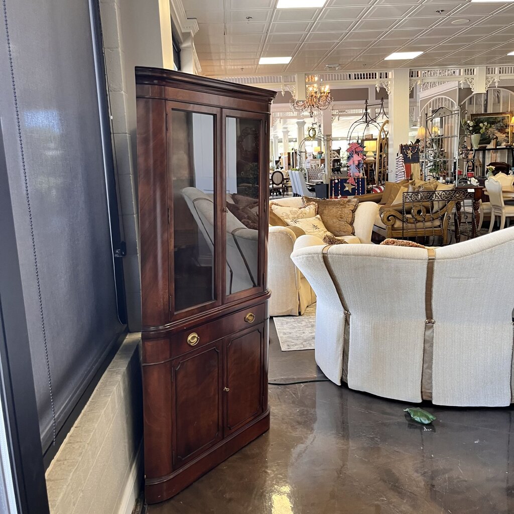 Vintage Corner Hutch