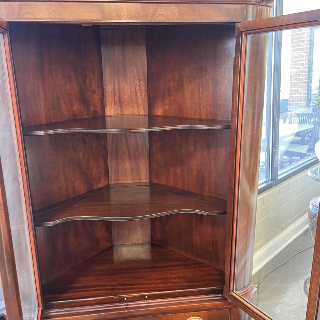 Vintage Corner Hutch