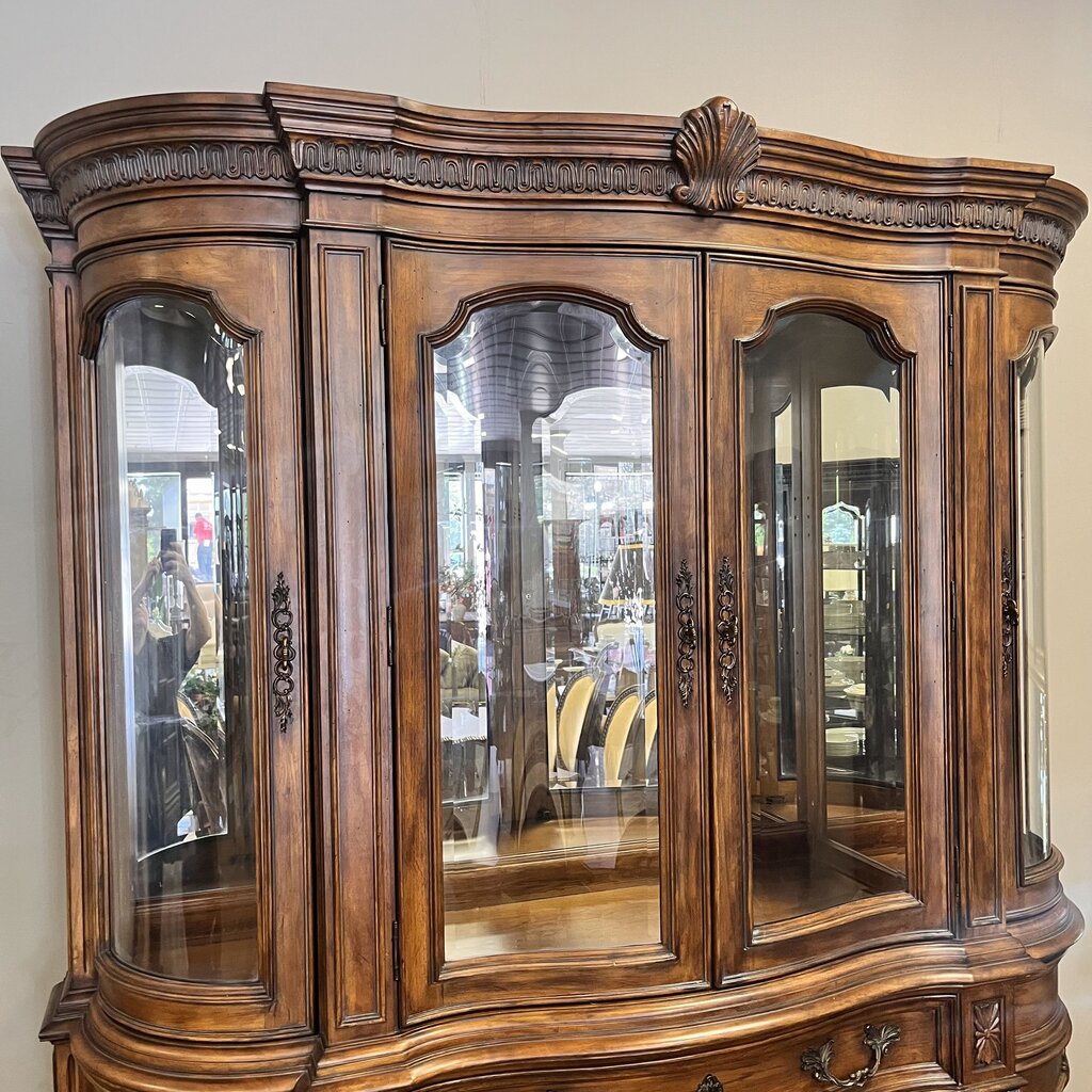 Large China Cabinet w/ Lights