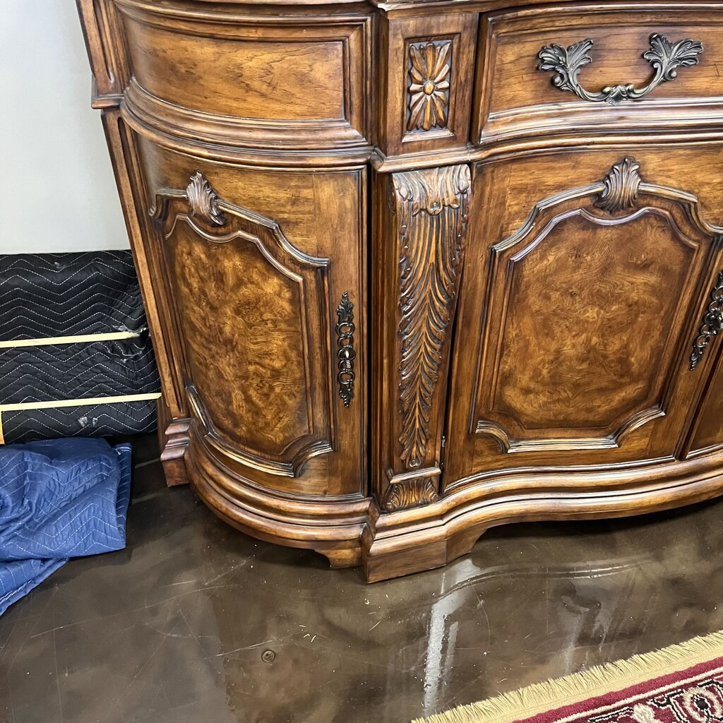 Large China Cabinet w/ Lights