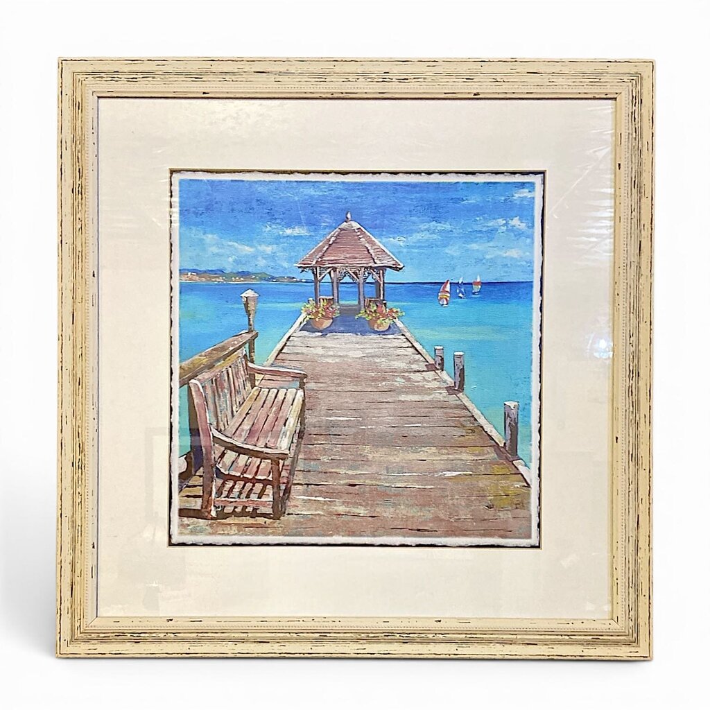 Gazebo Pier Lake Picture