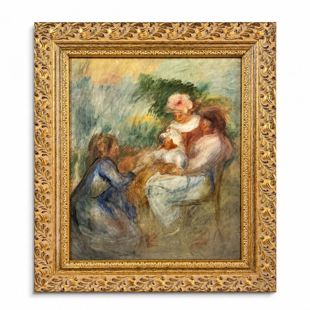 Woman & Baby Painting