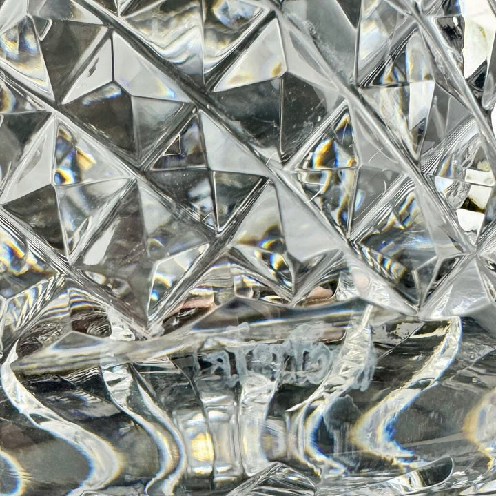 Lidded Crystal Honey Jar - Alana