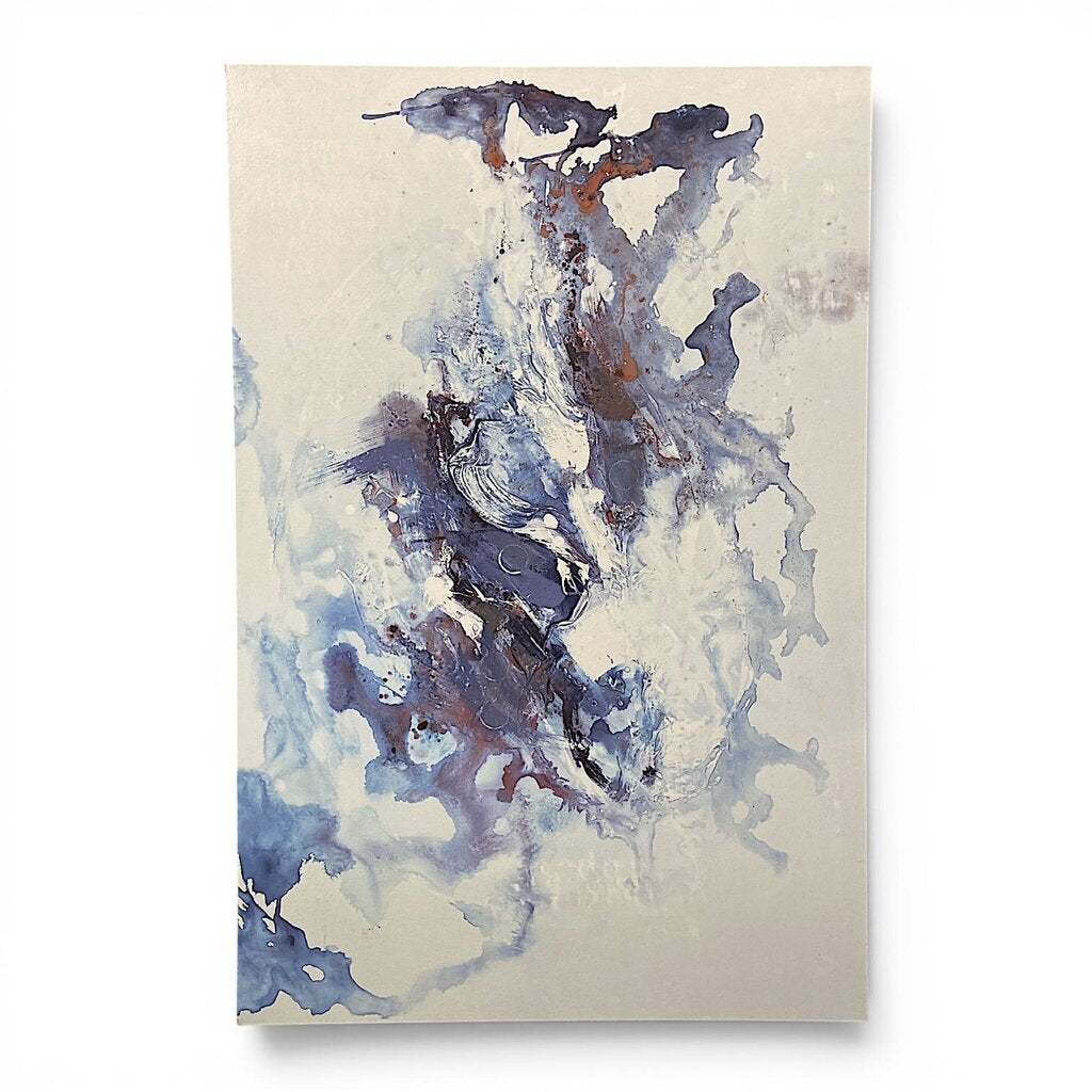 Abstract Fluid Giclee Artwork on Canvas