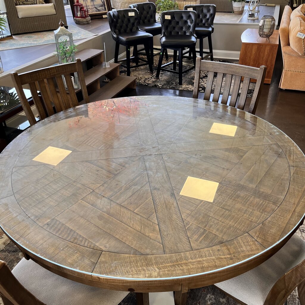 Orig Price $1214 - Round Dining Table w/ 4 Chairs
