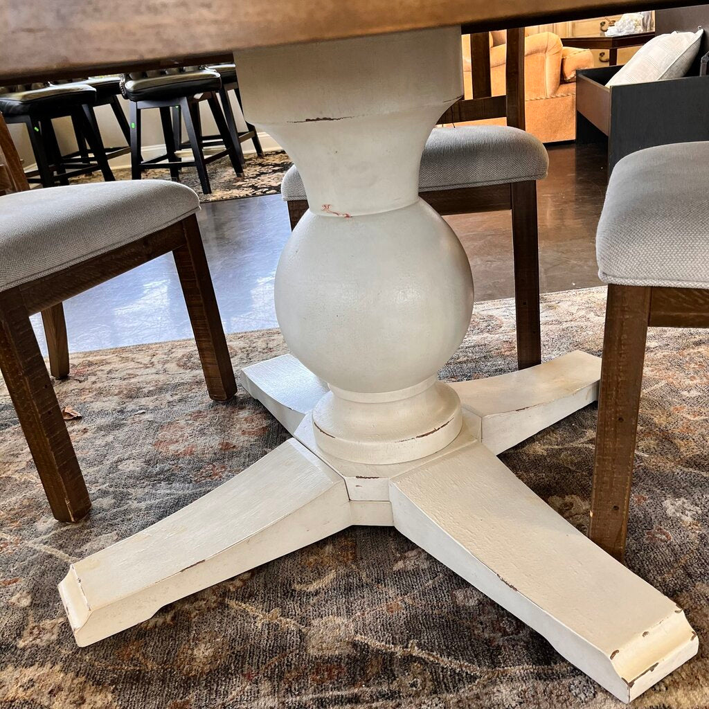 Orig Price $1214 - Round Dining Table w/ 4 Chairs