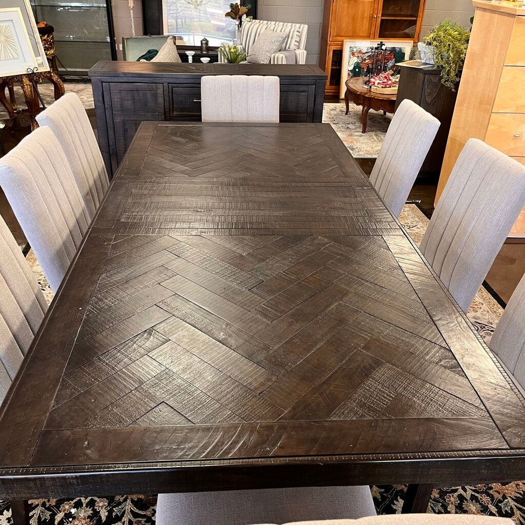 Orig Price $1972 - Dining Table w/ 8 Chairs