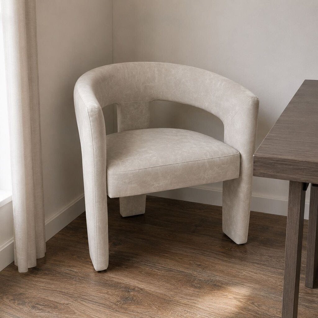 Orig. Price $179 - Modern Barrel Dining Chair
