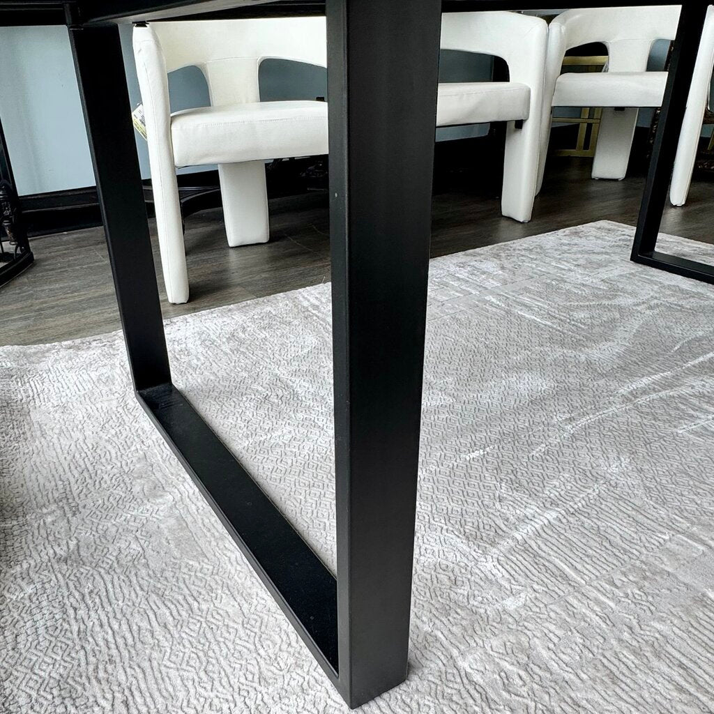 Orig. Price $1,000 - Modern Herringbone Dining Table