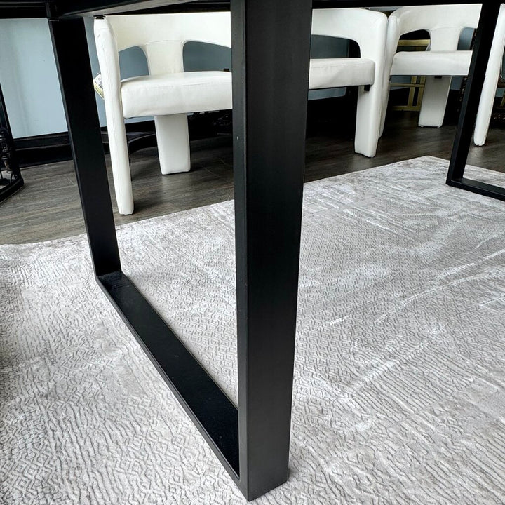 Orig. Price $1,000 - Modern Herringbone Dining Table