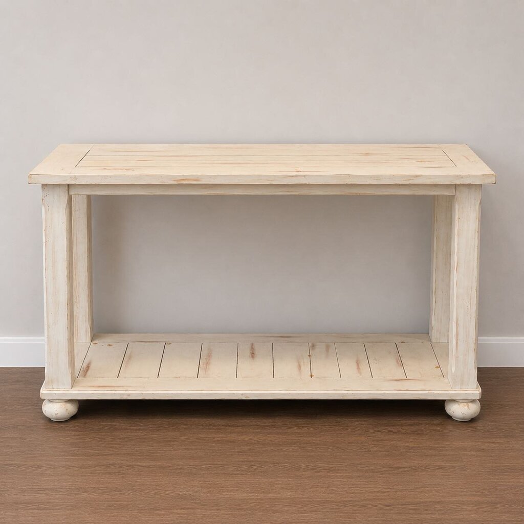 Distressed Sofa Table