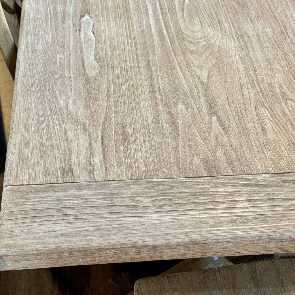 Orig. Price $3200 - Toscana Dining Table with 4 Chairs and Bench