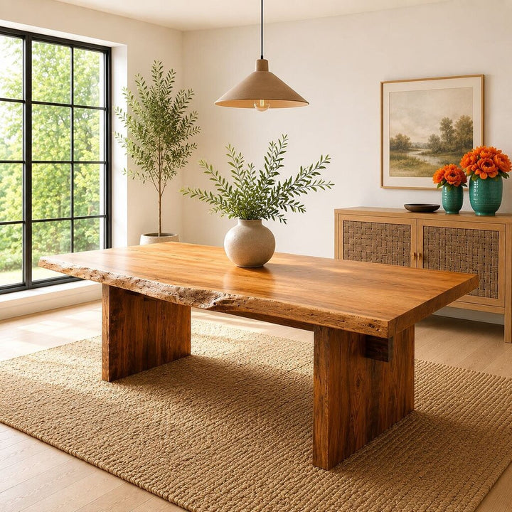 Orig. Price $4,000 - Live Edge Wood Dining Table